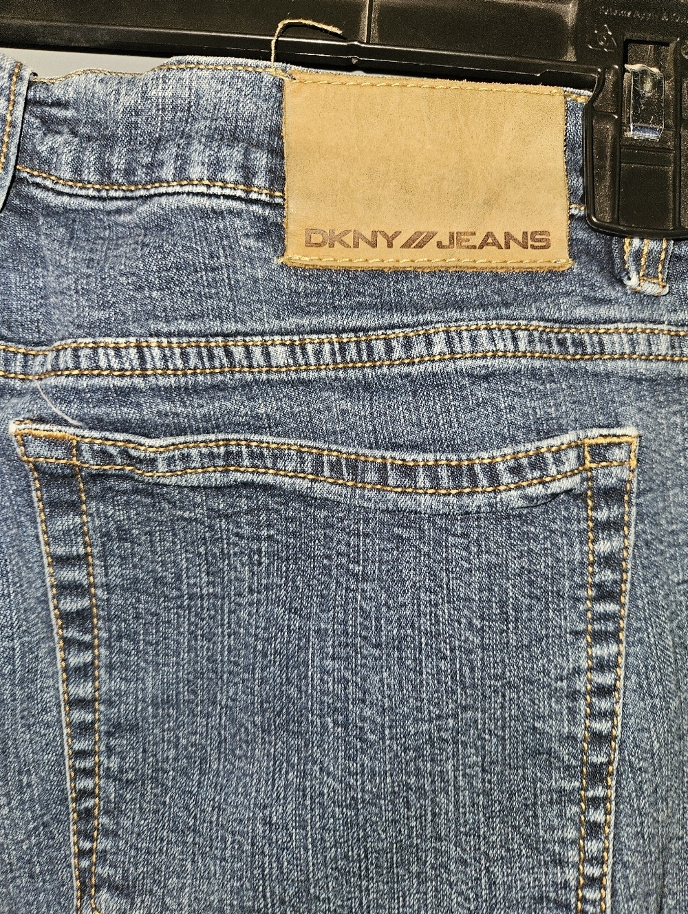 DKNY Womans Blue Bootcut Jeans Size 16R - Picture 9 of 13
